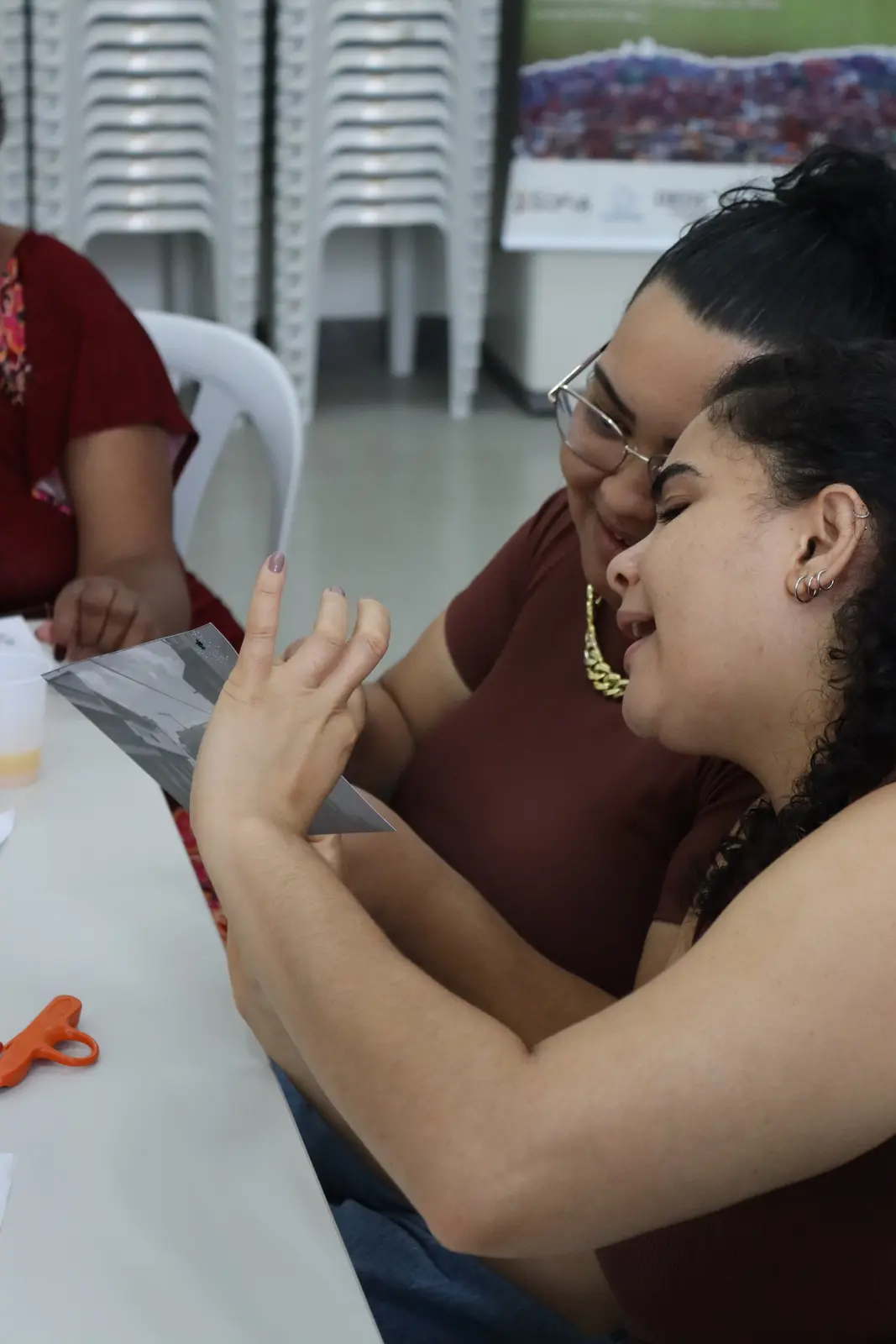 Bordado sobre fotografia